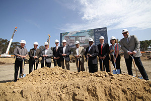 Groundbreaking Held for Osler Parking Structure