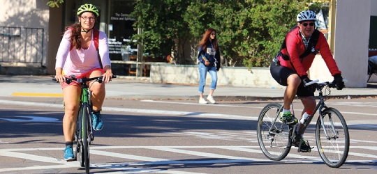 campus cyclists